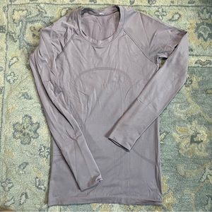 Lululemon Swiftly Tech Long-Sleeve Shirt - lavender 🪻